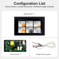 MK26L03 Thermostat Temperature Regulator HD Touch Screen Multi-functional 5-in-1 Baking Control Board Temperature Instrument