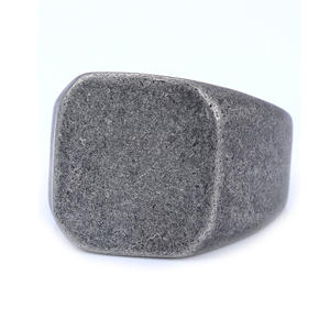 Anillos Punk de acero inoxidable con personalidad, logotipo grabado, anillos con nombre personalizado, joyería de moda, compromiso, aniversario, regalo de boda, fiesta - Product Image 6