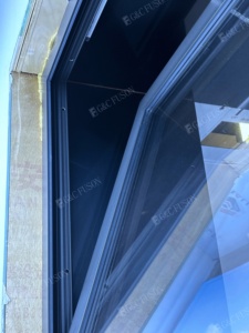 Oem ODM thép không gỉ louver Trung Quốc nhà máy trực tiếp tự động dọc nhôm <span class=keywords><strong>pivot</strong></span> cửa sổ cho công nghiệp thiết kế căn hộ - Product Image 5