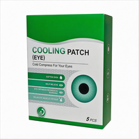 Patch oculaire médical en hydrogel, masque oculaire rafraîchissant, patch de gel auto-refroidissant pour les yeux secs/rouges, soin pour les yeux de classe I, patch rafraîchissant pour les yeux