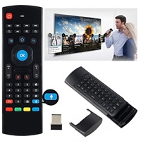 MX3 Fly Air Mouse télécommande tactile 2.4G sans fil Air Mouse télécommande vocale Mini clavier universel MX3 Air Mouse