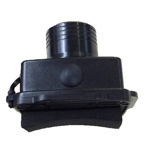 Lampe frontale miniature anti-explosion à LED T4 Nema 4X noire, réglable pour usage industriel - Product Image 2