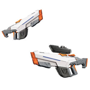 Nieuw Binnen Nieuwste Coole Vorm Zomer Outdoor Speelgoed <span class=keywords><strong>2</strong></span> In 1 Grote Capaciteit Elektrisch Waterpistool Met Externe Watertank Voor Kinderen - Product Image 1