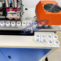 Machine d'impression tampon entièrement automatique pour bouchons de bouteilles en plastique, machine d'impression tampon, capsule de liège, machine d'impression tampographique