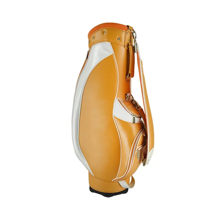 Заводская индивидуальная вышивка с логотипом, 14 разделителей, сумки для гольфа из искусственной кожи, сумка для гольфа, сумка-подставка