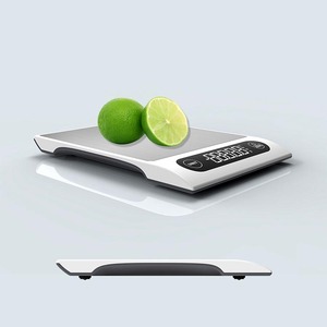 Báscula electrónica multifuncional de 5kg y 10kg para cocina, balanza <span class=keywords><strong>digital</strong></span> de acero inoxidable para alimentos, portátil, oem - Product Image 6