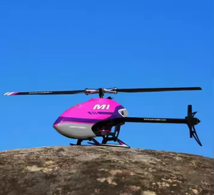 <span class=keywords><strong>OMPHOBBY</strong></span> M1 EVO 2024, helicóptero de juguete de control remoto de accionamiento directo con doble motor sin escobillas, accesorios para Drones - Product Image 4