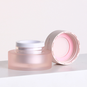 Emballage cosmétique de capuchon rond en acrylique rose mat de colle de <span class=keywords><strong>gel</strong></span> d'<span class=keywords><strong>ongle</strong></span> pots UV pot de crème de lotion - Product Image 6
