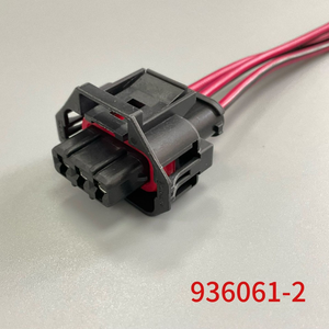 936061-2 2 Pin Dişi Dizel Yakıt Common Rail Enjektör Krank Mili Sensörü Konnektörleri ECU için Siyah PBT/PA66 Malzeme TE AMP - Product Image 2