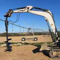 Moteur à engrenages multifonctionnel SHANSONG certifié CE pour tarière hydraulique d'excavatrice, haute efficacité, pour le forage de pieux et l'abattage d'arbres