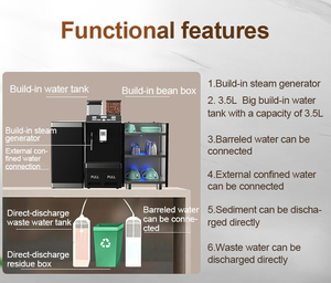 Máquina de Café Automática BTB Business, Recomendada para el Consumo Diario de 100 Tazas - Product Image 4