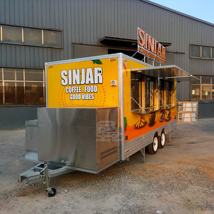 2025 Concession Trailers Truck Fully Equipped Kitchen Coffee Food Cart Mobile Restaurant - Product Image 3