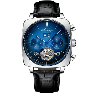 Reloj de Pulsera Mecánico para Hombre Ailang 8655, Diseño Cuadrado, Esfera Grande, Tourbillon - Product Image 3