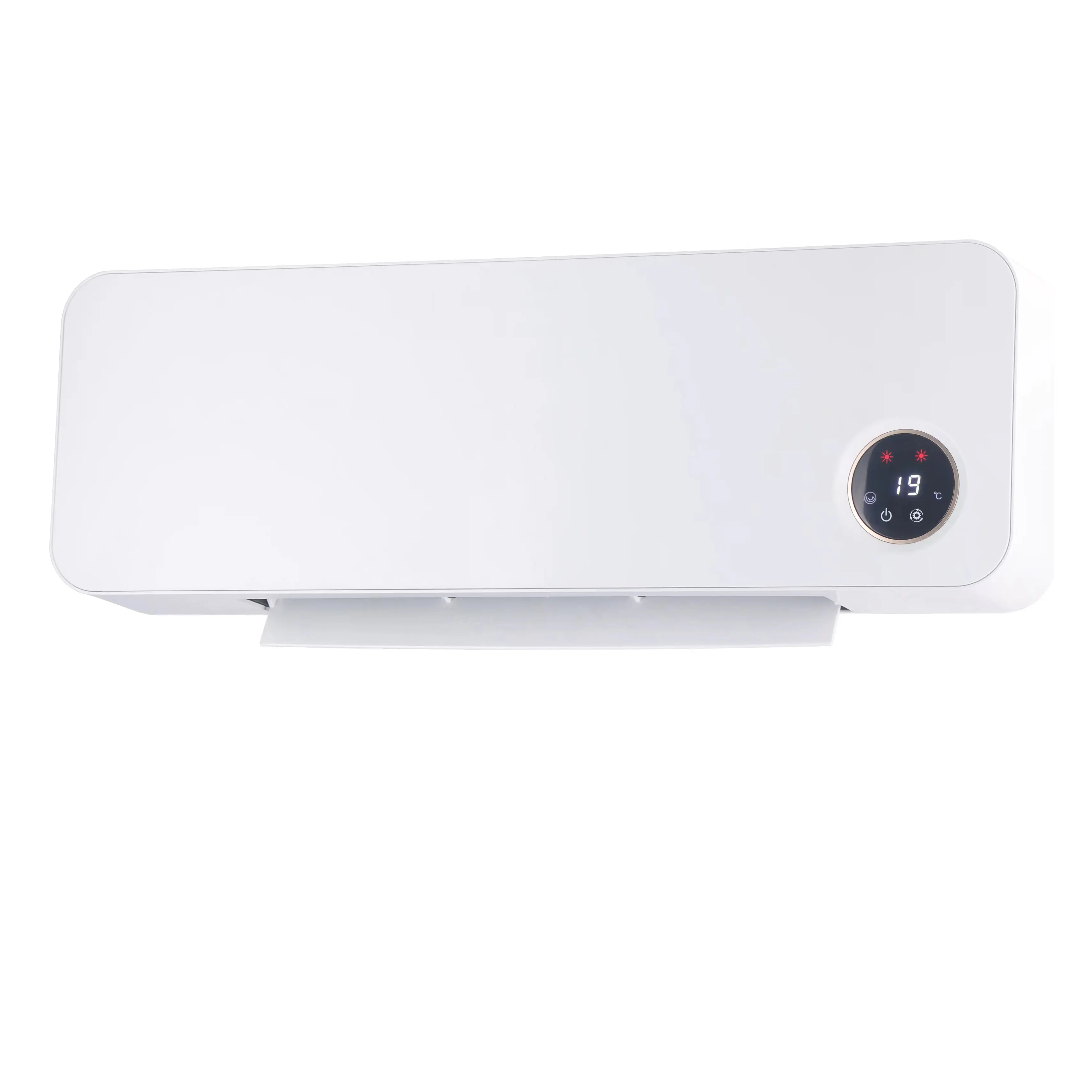 2000w riscaldatore a parete Plug In Ptc elettrico riscaldatore portatile soggiorno camera da letto scrivania inverno aria calda ventilatore camera riscaldatore