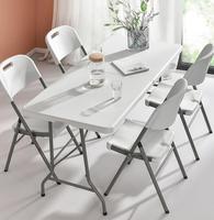 Location de Chaises et Tables Pliantes de Banquet en Plastique