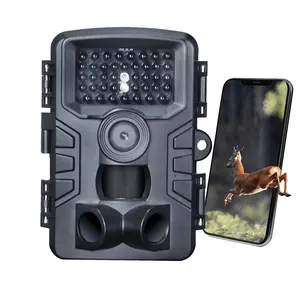 Wildlife Camera 0.2S Trigger Motion Activated WiFi Hunting Camera With Invisible Infrared Technology