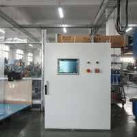 Armoire de distribution électrique industrielle complète personnalisée avec contrôle de fréquence, en métal, 8 prises 220V 12A, programmation PLC 100%