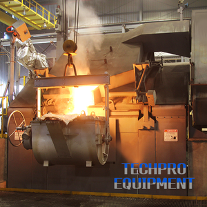 Horno de fusión eléctrico con carcasa de aluminio de alta potencia 1,5-3T Horno de inducción Arranque rápido Rendimiento confiable - Product Image 2