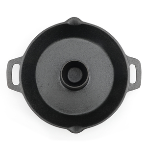 Asador <span class=keywords><strong>de</strong></span> Pollo <span class=keywords><strong>de</strong></span> <span class=keywords><strong>Hierro</strong></span> Fundido <span class=keywords><strong>de</strong></span> Alta Calidad, Bandeja para Asar Pollo en Lata <span class=keywords><strong>de</strong></span> Cerveza, Fácil <span class=keywords><strong>de</strong></span> Limpiar para Parrilla, Horno, Barbacoa y Camping - Product Image 2