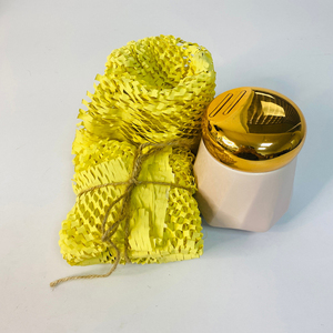 Papier d'emballage en nid d'abeille kraft recyclé et enduit, 12 couleurs, taille personnalisable, antichoc pour cosmétiques fragiles - Product Image 2