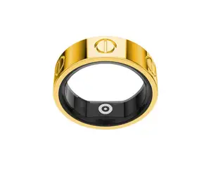 Oem odm pas cher r01 hommes femmes doigt anneau intelligent anneau intelligent moniteur de fréquence cardiaque sdk motif smartring avec application moniteur de santé