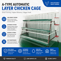 Ligne de production automatique de cages à poules pondeuses pour ferme avicole moderne, personnalisable, directement de l'usine