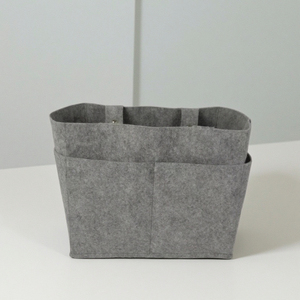 Sac fourre-tout de rangement en feutre de mode de haute qualité organisateur d'école et d'artisanat pour la table de jouets pour enfants et les achats - Product Image 2
