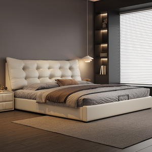 Sang Trọng Màu Đen Vua Kích Thước Khung Giường Mèo Chống Xước Mềm Bọc Đồ Nội Thất Phòng Ngủ Cho Nhà Căn Hộ Hoặc Khách Sạn - Product Image 3