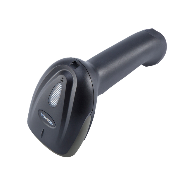 1D 2D Wireless Industrial Barcode Scanner Gun Long Range 1D 2D Code Reader Handheld for Warehouse Transport Stock