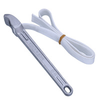 Riemen-Schraubenschlüssel 12 Zoll Griff, Verstellbarer Nylon-Riemen-Rohrschlüssel, Ölfilter-Riemenöffner-Schlüssel