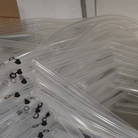 Tuyau cylindrique en polyuréthane TPU, flexible et durable, pour airbag gonflable, chambre à air pneumatique, et faisceau d'air haute pression
