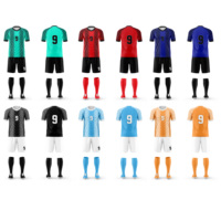 Maillot de football rétro unisexe personnalisé à rayures pour t-shirt à manches courtes, respirant, séchage rapide, évacuation de l'humidité, 100% polyester