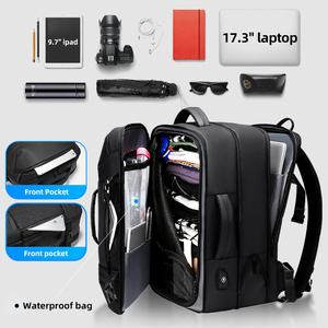 FENRUIEN 2023 nouveau résistant à l'eau Anti-vol hommes sac d'affaires 17.3 pouces luxe pochette d'ordinateur sac à dos voyage école <span class=keywords><strong>Packbag</strong></span> - Product Image 6