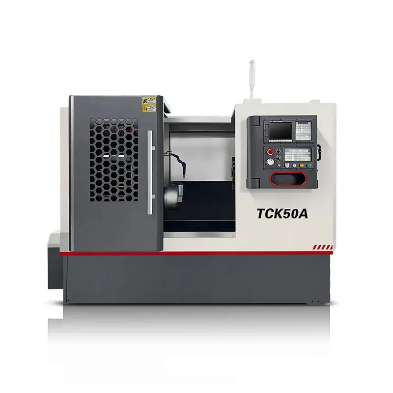 Intelligente automatische schrägbett-Cnc-Drehmaschine TCK50/1000 Cnc-Schrägbett-Drehmaschine