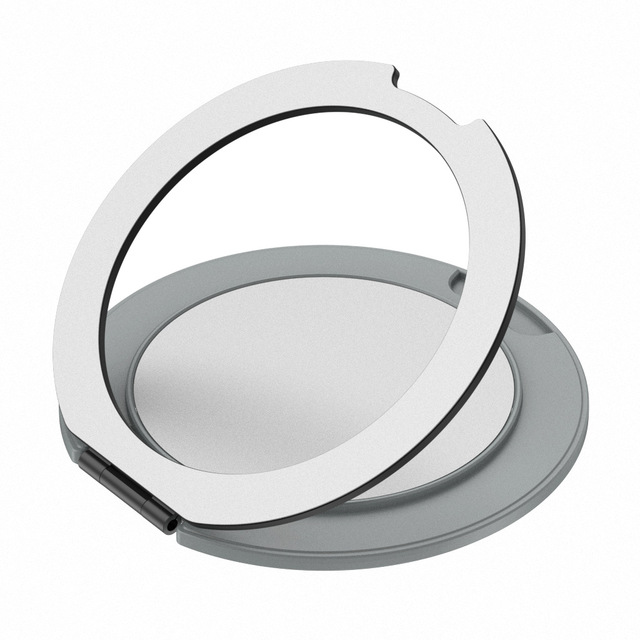 360 Rotating Magnetic Ring Buckle Stand Magsafe Double Magnetic Ultra-thin Adjustable Customizable High Flux Desktop Mobile