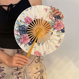 Éventail en bambou peint, écologique, sur le thème de l'amour, pour la promotion du Nouvel An chinois et des mariages - Product Image 4