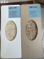 Panneaux de meubles en OSB mélaminé de qualité E1, motif pierre, 18 mm, texture haut de gamme, design moderne pour armoires de cuisine