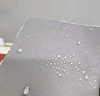 Tissu en fibre de verre haute silice enduit de silicone, résistant au feu jusqu'à 1000 °C, pour couverture de soudage, fabrication chinoise, connexion souple