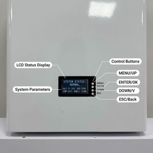 แบตเตอรี่ติดผนัง LiFePO4 51.2V 100Ah 5.12kWh ระบบกักเก็บพลังงานแสงอาทิตย์สำหรับบ้าน ESS - Product Image 3