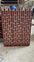 Haute Qualité Intérieur Extérieur Léger Polyuréthane PU Faux Brique Placage Carreaux Muraux Panneau PU Mousse Culture Briques Rouges Panneaux