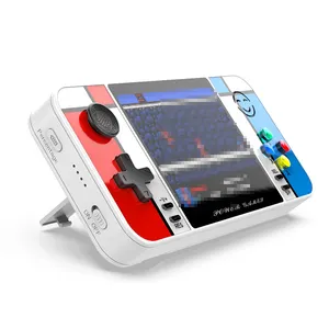 D41 Draagbare Spelconsole Met Powerbank 8000Mah Capaciteit Multifunctionele Handheld Retro Game Console Ondersteuning 2 Spelers