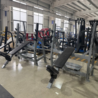 Banc de musculation inclinable réglable professionnel, robuste, avec cadre en acier inoxydable pour l'entraînement de force, équipement de salle de sport