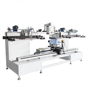 Système UVLED automatique haute efficacité bicolore, imprimante sérigraphique 2 postes, zone d'impression maximale 400x600mm, état neuf pour - Product Image 4