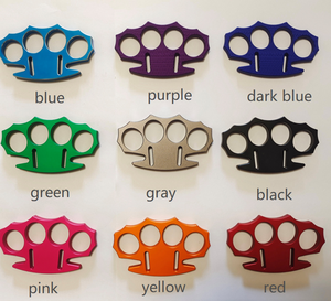 Buku jari kuat milled CNC penuh kualitas tinggi di Aluminium berbagai warna siap kirim - Product Image 2