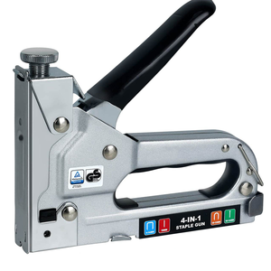 Juego de <span class=keywords><strong>grapadora</strong></span> neumática manual 4 en 1, 3000 grapas, motor sin escobillas de acero inoxidable <span class=keywords><strong>para</strong></span> carpintería, decoración, fijación de cables, GS - Product Image 3