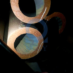 Tube de paroi d'eau <span class=keywords><strong>à</strong></span> membrane 14 nervures ASME SA213 T2 Tube rayé étiré <span class=keywords><strong>à</strong></span> froid pour chaudière supercritique et ultra-supercritique - Product Image 3