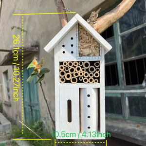 Nichoir en bois personnalisé, nichoir en bois, maison en bois pour oiseaux, nichoir en bois à faire soi-même, nichoir en bois suspendu - Product Image 5