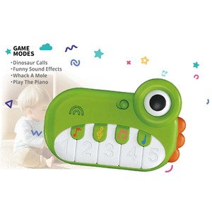 Pequeño dinosaurio instrumento Musical electrónico Aprendizaje Temprano música simulación <span class=keywords><strong>Piano</strong></span> juguete para chico - Product Image 3