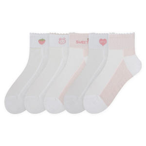 Calcetines <span class=keywords><strong>de</strong></span> mujer <span class=keywords><strong>de</strong></span> seda con tarjeta <span class=keywords><strong>de</strong></span> conejo pequeño a <span class=keywords><strong>la</strong></span> moda, logotipo <span class=keywords><strong>de</strong></span> cuerpo <span class=keywords><strong>de</strong></span> longitud redonda, temporada <span class=keywords><strong>de</strong></span> otoño, parte inferior <span class=keywords><strong>de</strong></span> algodón, <span class=keywords><strong>boca</strong></span> baja, tubo corto <span class=keywords><strong>de</strong></span> cristal - Product Image 5