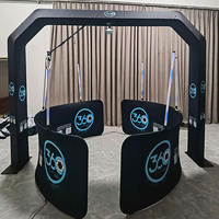 Plateforme photo 360° suspendue 2026 Mini 68 cm avec rotation automatique, housses de protection et éclairage intégré, avec application logicielle